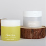 Ready Stock Empty 140g PP Plastic Jar Cosmetic Cotton Pad Container with Flip Lid and Tweezer Multicolor