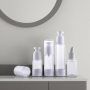 15ml 30ml 50ml Airless Pump Plastic Cosmetic Bottle with Seal for Skin Care Serum