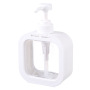 300ml 500ml Refillable Square Cosmetic Dispenser Bottle Hand Wash Soap Plastic Bottles Body Lotion Bottle with Pump