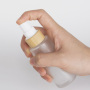 Biodegradable Wooden Cream Bottles Natural Luxury Bamboo Cosmetic Packaging