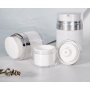 Wholesale 15ml 30ml 50ml Luxury Refillable Empty Arylic Airless Pump Lotion Jar for Cosmetic
