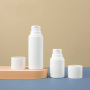 Hot Sale 30ml 50ml 100ml 120ml White Airless Pump Lotion Cosmetics Plastic Bottle