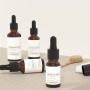 Luxury 5ml 10ml 15ml 20ml 30ml 50ml 100ml Empty Round Glass Essential Oil Dropper Bottle