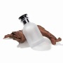 Vintage Empty Refillable 30ml Round Shape Frosted Glass Perfume Spray Bottle 50 ml with Customized Boxes
