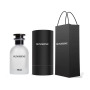 Vintage Empty Refillable 30ml Round Shape Frosted Glass Perfume Spray Bottle 50 ml with Customized Boxes