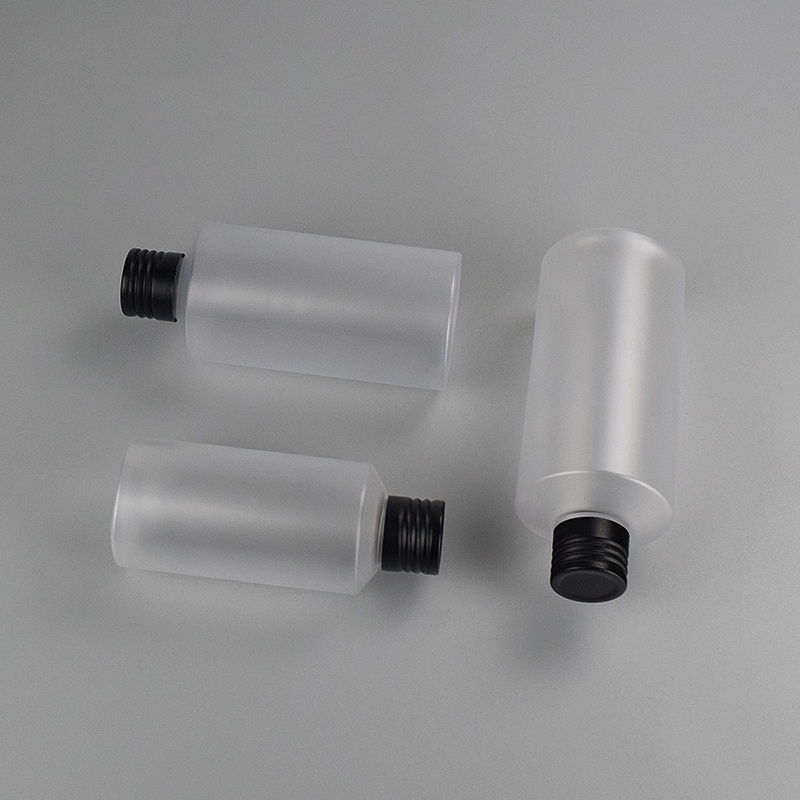 High Quality Wholesale Luxury 200ml Plastic Bottle Pet Lotion Frosted Plastic Bottle for Cosmetic