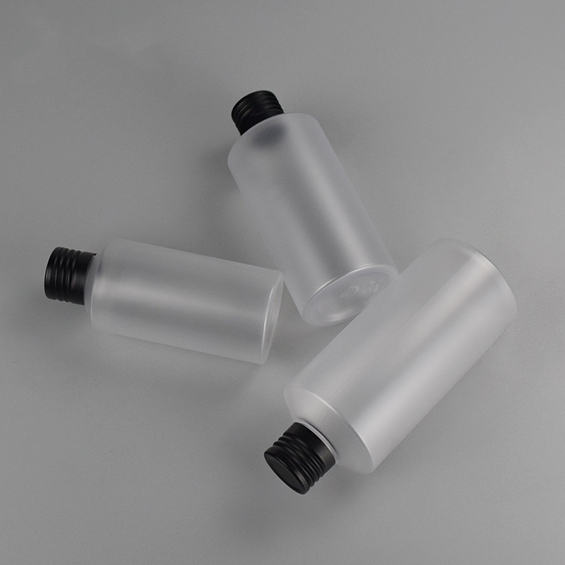High Quality Wholesale Luxury 200ml Plastic Bottle Pet Lotion Frosted Plastic Bottle for Cosmetic