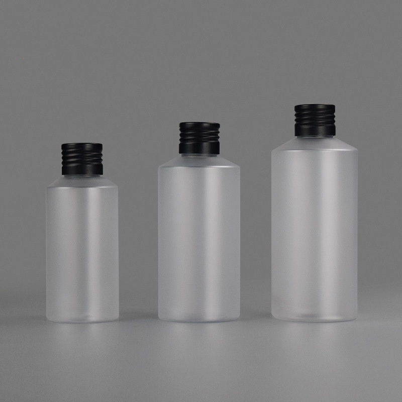 High Quality Wholesale Luxury 200ml Plastic Bottle Pet Lotion Frosted Plastic Bottle for Cosmetic