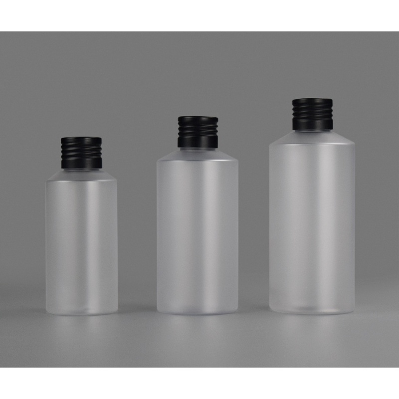 High Quality Wholesale Luxury 200ml Plastic Bottle Pet Lotion Frosted Plastic Bottle for Cosmetic