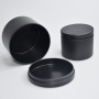 Wholesale 8OZ Empty Large Round Candle Jars Refillable Iron Candle Holder