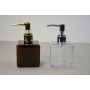 cosmetic packaging 250ml 350ml amber clear PETG Square lotion bottle plastic shampoo bottle luxury lotion packaging bottle