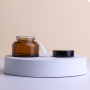 Ready Stock 30g Glass Cream Jar 100ml Amber Lotion Bottle Dropper Bottle Hydrosol Bottle Set for Skincare Packaging
