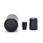 Black Frosted Glass Essential Oil Bottle 30ml Roll-On Seal Big Quantity Price