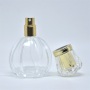 Empty Clean Glass Bottle Perfume Crystal Design Bottles