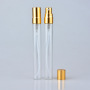 Portable 10ml Clear Glass Perfume Spray Bottles Recyclable Empty Lady Sample Bottles for Travel 10ml