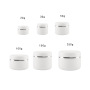 10G 20G 30G 50G 100g 200g PP Silver Edge Small Cream Jar Face Cream body cream jar 200ml white Cosmetics Sub-container