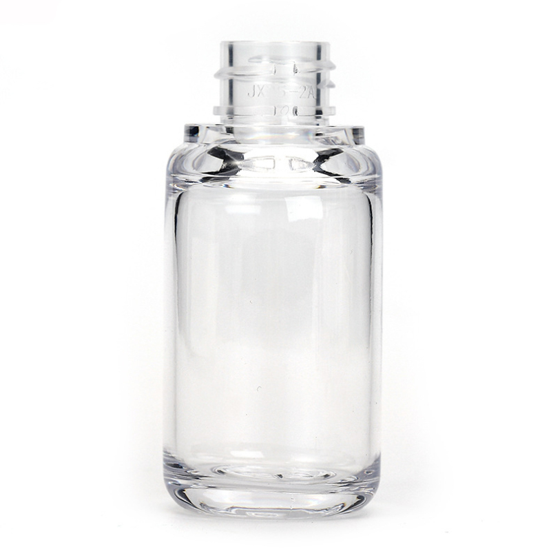 Custom 30ml for Clear Thick PET Plastic Essential Oil Dropper Bottle for Skin Care Serum Beautiful Colorful Cap Included