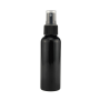 Wholesale 100ml Black Plastic Hair Spray Pump Bottle with Logo Printing Empty for Hair Care Sealing Type Pump Sprayer