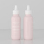 Hot Sale 100ml Plastic Squeeze Bottle 2oz PP Twist Top Cap White Round Packaging for Skincare Lotion Cosmetics