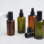 Wholesale Empty Plastic Body Spray Bottles Fine Mist Matte Black Pump Hair Spray Bottle