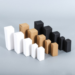 Factory Spot Wholesale Only Sold Empty Kraft Cosmetic Paper Box Shipping Boxes Custom logo Paper Packaging Box