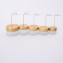 Luxury New Design 50G Bamboo Packaging Cream Jar With Bamboo Lid
