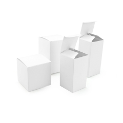 Customized Product Packaging Small White Box Packaging White Paper Box