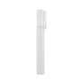Portable 5ml White PP Perfume Spray Pen Refillable Mini Atomizer Container with Cap Cosmetic Travel Sample Bottle