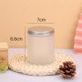 8oz Green Amber clear Elegant Candle Glass Jars for Candles Custom With Customized Box