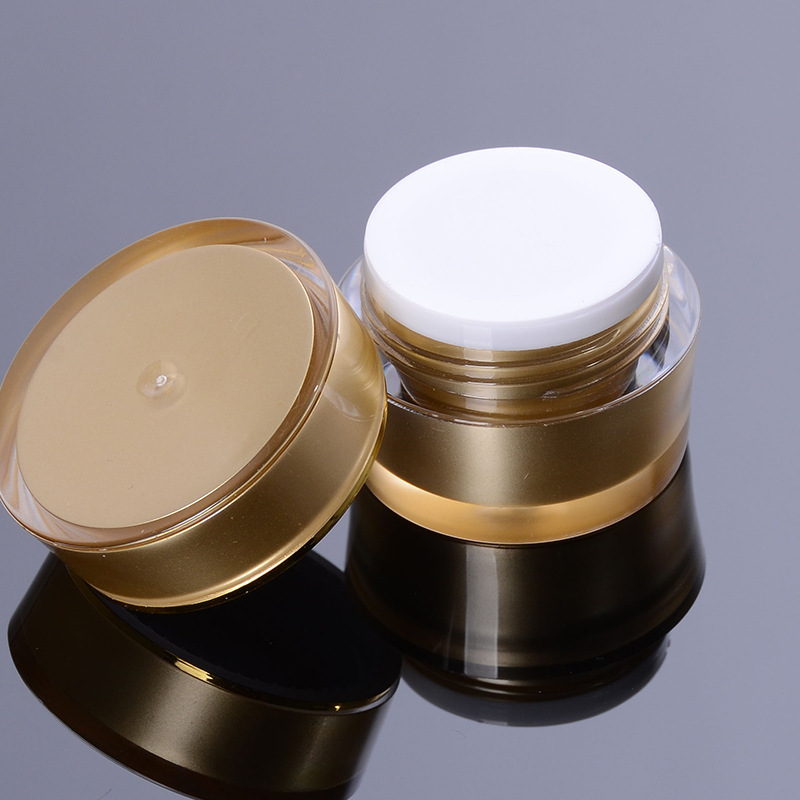 Luxury Factory Wholesale Plastic 5g 10g 15g 20g 30g Eye Care Packaging Cosmetic Jars Cosmetic Cream Jar  Cos