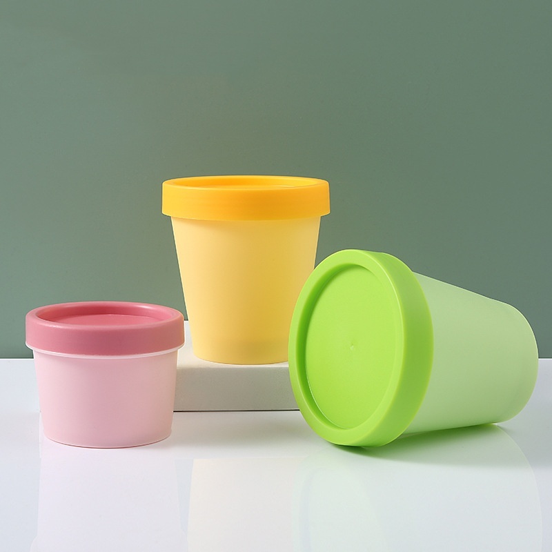 Stock Thickened 100g 200g Cream Jar 50g Straight Bucket Body Cream Jar Large Volume Body Cream Box