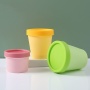 Stock Thickened 100g 200g Cream Jar 50g Straight Bucket Body Cream Jar Large Volume Body Cream Box