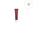 Burgundy tube+slant lipbalm head+white cap