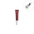 Burgundy tube+silver zinc alloy head+white cap
