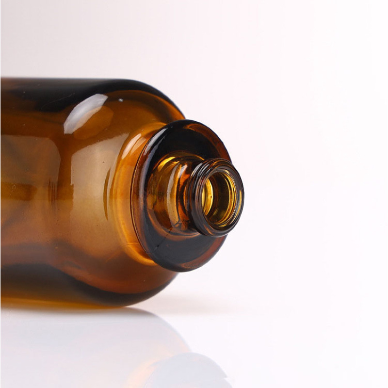 2024 New Arrival Empty Amber Color Luxury Customized 30 ml 50ml 100ml Glass Perfume Spray Bottle