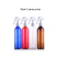 250ml PET Pump Spray Bottle Perfume Plastic Mister Spray Bottle for Disinfect Cleaning Solution