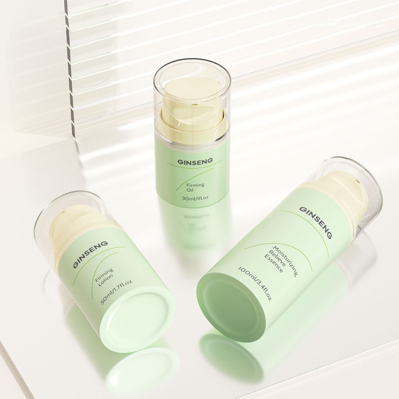 Eco-friendly Fast Delivery 30ml/50ml/100ml Airless Serum Bottle Plastic 100ml Bottle for Face Cream Personal Skin Care Packaging