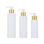 High End 100ml 150ml 200ml Empty Pet Plastic Cosmetic Lotion Bottle with Lotion Pump