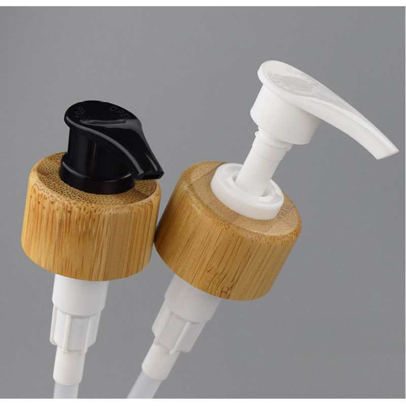 Frosted 300ml Lotion Bottle Luxury 500ml Skincare Packaging Shampoo Bottle Plastic Wood Pump PET Hair Oil Lotion Pump Bottle