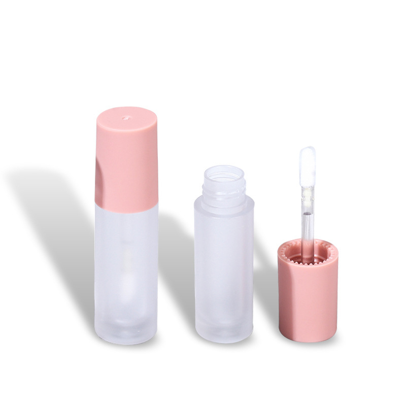 Custom 3ml Clear Frosted Lip Gloss Tubes Empty Liquid Lip Gloss Tubes Wholesale Cosmetic Container