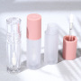 Custom 3ml Clear Frosted Lip Gloss Tubes Empty Liquid Lip Gloss Tubes Wholesale Cosmetic Container