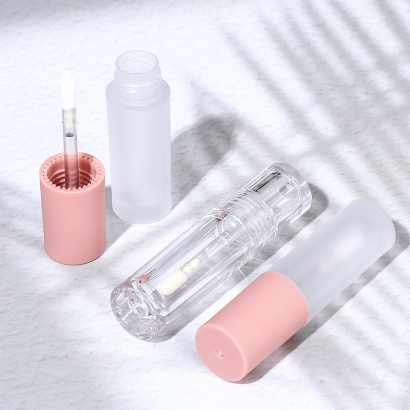 Custom 3ml Clear Frosted Lip Gloss Tubes Empty Liquid Lip Gloss Tubes Wholesale Cosmetic Container