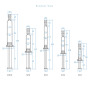 Luxury Free Syringe Cosmetic Packaging Water Light Needle Tube