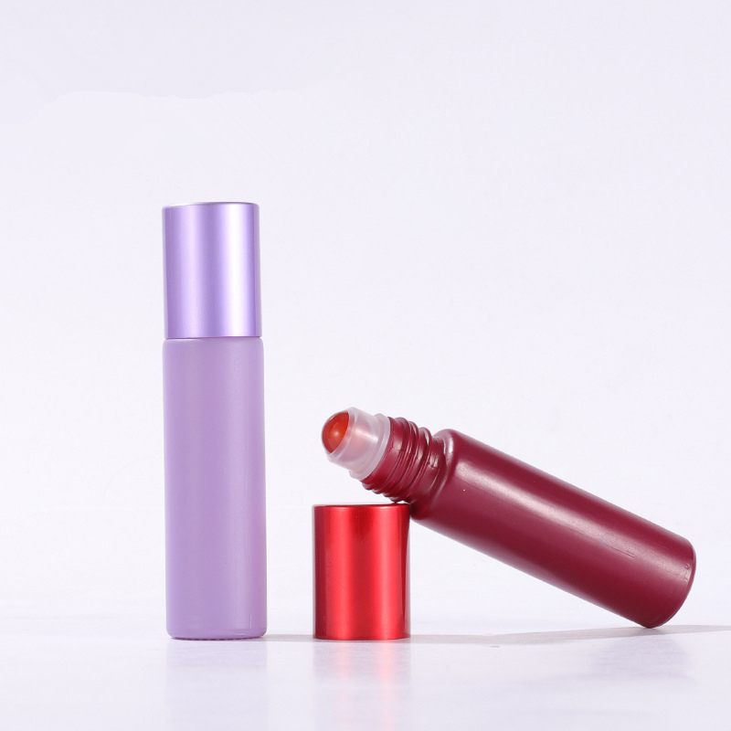 10ml Macaron Perfume Roll-on Essential Oil Bottles Crystals for Ball Included MOQ 100pcs