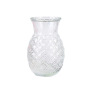 Ready to Ship Clear Pineapple Unique Candle Jars Glass Base with Aluminum Cap Recyclable Feature