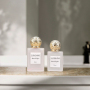 Hot Selling Luxury 30ml 50ml  Round Cap Refillable All Over Spray Bottles Flat Square  Perfume Glass Bottle Accept Customization
