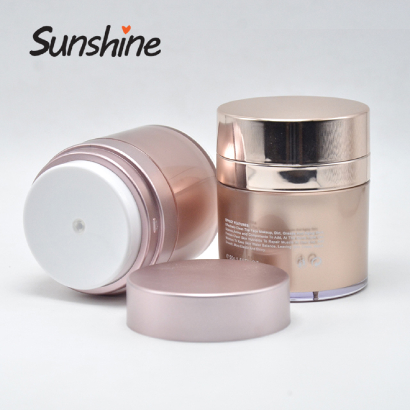 New Design Plastic Acrylic Airless Pump Cream Jars