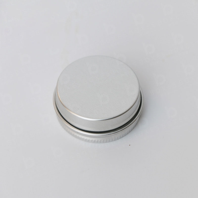 Manufacturer Supported Customized 15ml Tin Lipstick Scrub Jar Aluminum Cosmetic Metal Jar