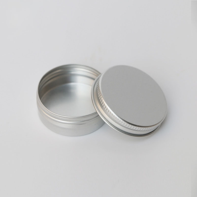 Manufacturer Supported Customized 15ml Tin Lipstick Scrub Jar Aluminum Cosmetic Metal Jar