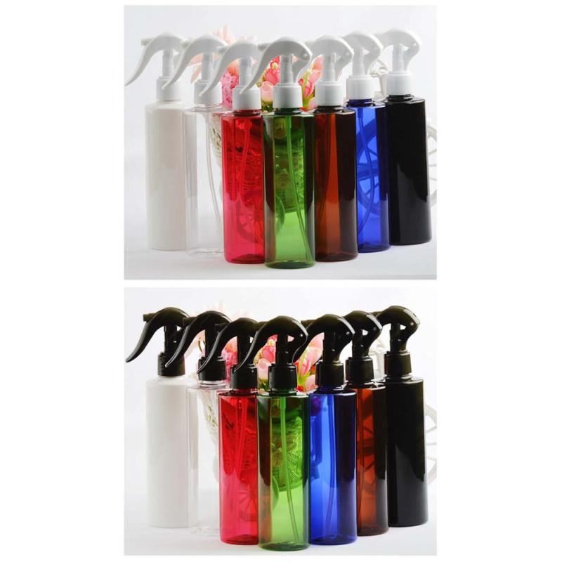 8oz Recyclable Detergent Clear Plastic PET Trigger Spray Pump Bottle  Liquid for Cleaning Shampoo Toner Package